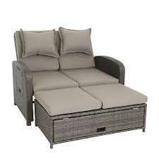 3 In 1 Bahia Rondo 121x99x86 143cm Sofa Hocker Mit Stauraum Rattan In 2020 Gartensofa Sofa Rattan Hocker Mit Stauraum