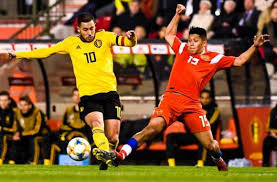 L'équipe de belgique de football est la sélection de joueurs belges représentant le pays lors des compétitions internationales de football masculin, sous l'égide de la royal belgian football association (rbfa). Belgique Et Pays Bas En Forme La Croatie Par La Petite Porte Qualifs Euro 2020 J1 Resume 21 Mars 2019 Sofoot Com