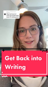 How to Get Back into Weiting My Novel