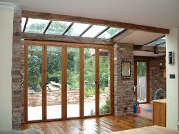 Faltture Holz Innen Aussen Mit Robusten Aluminium Von Sunflex Sf 75h Glasschiebetur Terrassenverglasung Mobiles Wohnen