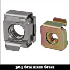 40pcs M5 Carbon Steel Ni Plated Cabinet Floating Cage Caged Nut Zinc Plating Carbon Steel Floating