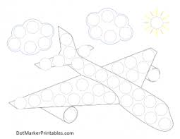 Free Dot Marker Printables Transporation Collection Dot Marker Printables Dot Markers Dot Marker Printables Do A Dot
