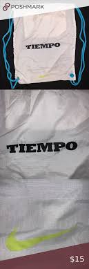 Nike Tiempo Drawstring Bag In 2020 Nike Bags Drawstring Bag Nike