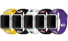 Game Time Nfl 38 40mm Or 42 44mm Apple Watch Silicone Band Groupon