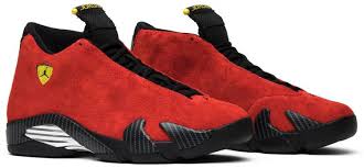 Men's red scuderia ferrari x puma speedcat shoes. Air Jordan 14 Retro Ferrari Air Jordan 654459 670 Goat