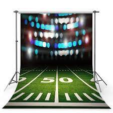 Football Field Bokeh Lights Stadium Photo Booth Backdrop G 372 Background For Photography Bokeh Lights Green Backdrops
