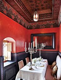 While it speaks to the classic dining set and sconces, it feels fresh. 18 Red Rooms For Design Inspiration Architectural Digest
