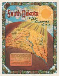 Image result for Yellow 1990 South Dakota State of