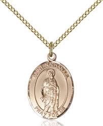Saint Nathanael Patron Saint Necklace