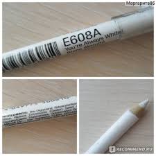 карандаш для глаз Maybelline Tattoo Liner гелевый тон 942 Karandash Dlya Glaz Wet N Wild Coloricon Kohl Eyeliner Smeshnaya I Strashnaya Istoriya Pro Belyj Karandash Otzyvy Pokupatelej