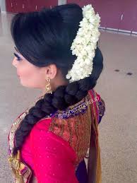 Braids with gold hair accessory and fresh flowers. 53 Bridal Hairstyle With Jasmine Flower