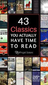43 Short Classics You Have Time To Read Book Club Books Novels To Read Classic Novels To Read
