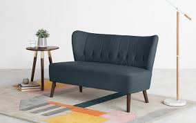 Depending on whether you opt for an armless small sofa, the width may be as short as 125 cm. 18 Of The Best Slimline Sofas For Small Rooms