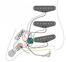 Here's the diagram for my strat configuration, it was a sss but i'm putting a jb humbucker in the bridge. Fender Electric Guitar Wiring Diagrams Wire Center