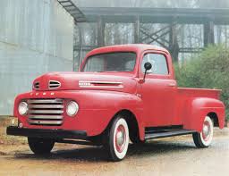 Image result for Red 1949 Truck
