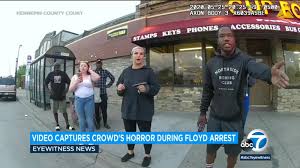 As a new angle of the deadly incident the video, obtained by nbc news, is from the opposite side of the street from the original video. George Floyd New Bodycam Video Shows Crowd S Horrified Reaction Plea For Officers To Get Off Him Abc7 Los Angeles