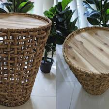 Coffee table trays and storage trays are functional and decorative. The Kmart Hack That Turns A 29 Laundry Hamper Into A Stylish Side Table