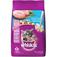 Whiskas Kitten 2 12 Months Dry Cat Food Ocean Fish 1 1kg Pack In 2020 Kitten Food Food Animals Dry Cat Food