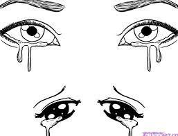 Anime demon eyes crying drawing two step by pictures. How To Draw Eyes Crying Hairstyle Drawing People Cry Drawing Crying Eyes