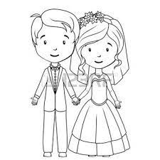 couple de maries dessin banque d images vecteurs et illustrations libres droits wedding coloring pages disney princess groom colours coloriage plage palmiers