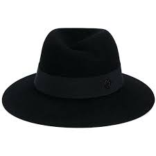 Maison Michel Virginie Felt Fedora Hat 540 Liked On Polyvore Featuring Accessories Hats Black Felt Fedora Felt Cro Black Fedora Hat Felt Fedora Fedora