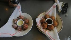 Thumbs up to feed this review! Pancake Puppies Raspberry On The Left And Original On The Right Picture Of Denny S Island Of Hawaii Tripadvisor