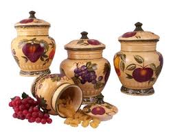 Updated may 21, 2020 by melissa harr. Buy 4pc Italian Canister Set Tuscany Fruit Decor In Cheap Price On Alibaba Com
