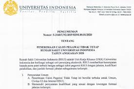 Contoh sertifikat selalu berada diperingkat pertama dalam laman pencarian. Lowongan Kerja Di Rs Universitas Indonesia Ini Informasi Lengkapnya Halaman All Kompas Com
