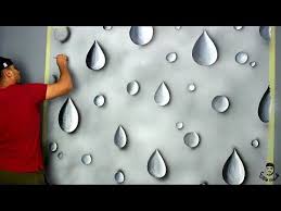 Tears Of Rain The Latest Decor Discussed In 2020 Youtube Wall Painting Decor Diy Wall Painting Wall Painting