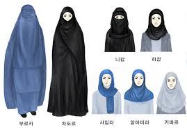 이렇게 온 몸이 가려지기때문에 테러리스트들이 부르카를 입고 테러를 일으키는 경우도 있다. Facebook