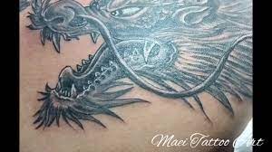 Makna di balik 5 tatto populer di jepang akiba nation. Tatto Kepala Naga Youtube