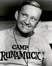LG944 1965 Original Photo COMEDIAN AT CAMP COMIC DAVE MADDEN IN CAMP  RUNAMUCK