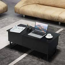 Functional accent in the casual style. Suitable For Home Living Room Modern Storage Coffee Table W Hidden Compartment Lift Tabletop Furniture Black Built In Spring And Desktop Height Adjustable Tangkula Lift Top Coffee Table Tables Home Kitchen Mhiberlin De