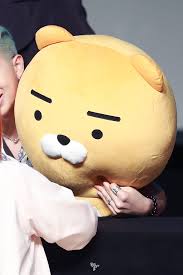 Bts's rap monster has continuously shown his obsession for the lovable lion leader of the kakao friends, ryan. Tumblr