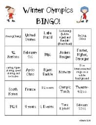 Also, see if you ca. Winter Olympics 2018 Bingo Olympic Trivia And Fact Game By Anniepants927