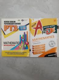 Untuk makluman anda, lembaga peperiksaan tidak mengeluarkan salinan pelaporan upsr dan pt3. Pt3 Mathematics Books Stationery Books On Carousell