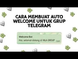 Jangan lupa share ke teman anda ya? Cara Membuat Auto Welcome Untuk Grup Telegram Youtube