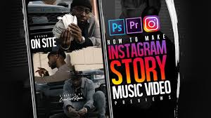 One is to use instagram's music sticker and the other is to add music to your video before you. How To Make Instagram Story Music Video Previews Adobe Premiere Pro Youtube