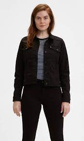 Feel comfort and style with our women's denim jackets. Original Trucker Jacket Black Levi S Us