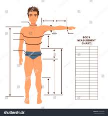 Logical Body Chart For Men Blank Body Measurement Chart Body