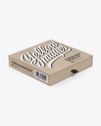 Download Kraft Slide Box Mockup Half Side View In Box Mockups On Yellow Images Object Mockups Box Mockup Mockup Psd Free Psd Mockups Templates PSD Mockup Templates