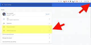 In the autocomplete section, click the settings button. How To Change Your Chrome Autofill Credit Card Askcybersecurity Com