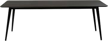 Dining room is a division where the round family meets and share their feelings and thoughts next to each one appurtenance. Dan Form Pheno Black Oak 220cm Rectangular Dining Table Cfs Furniture Uk