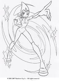 Tecna Coloring Pages Tecna The Winx Fairy Girl Coloring Pages Colouring Pages Winx Club