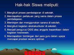 Salam sejahtera bagi kita semua. Hak Kewajiban Siswa Dan Tata Tertib Sekolah Ppt Download