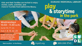 Play and Storytime in the Park