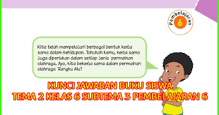 Maybe you would like to learn more about one of these? Kunci Jawaban Tematik Kelas 6 Tema 3 Halaman 140 Peranti Guru