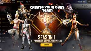 So this is how you can earn money. New Free Fire Cup Tournament How To Create Own Team And Participate Youtube