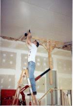With a troy drywall lift, you can install full sheets of drywall in a fraction of the time and you can do it with no help. Homemade Drywall Lift Anyone Build One The Garage Journal