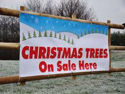 Christmas tree snow berry with accessories, used christmas trees & stands for sale in blackpool, cork, ireland for 10.00 euros on adverts.ie. Christmas Tree Banners Christmas Tree Sale Banners For Advertising Uk Hfe Signs